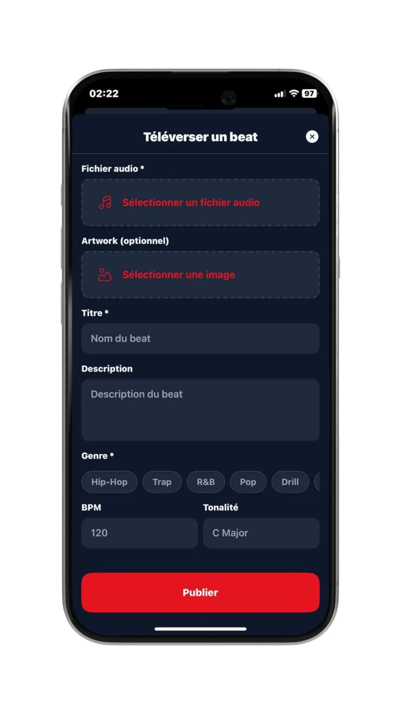 App produit